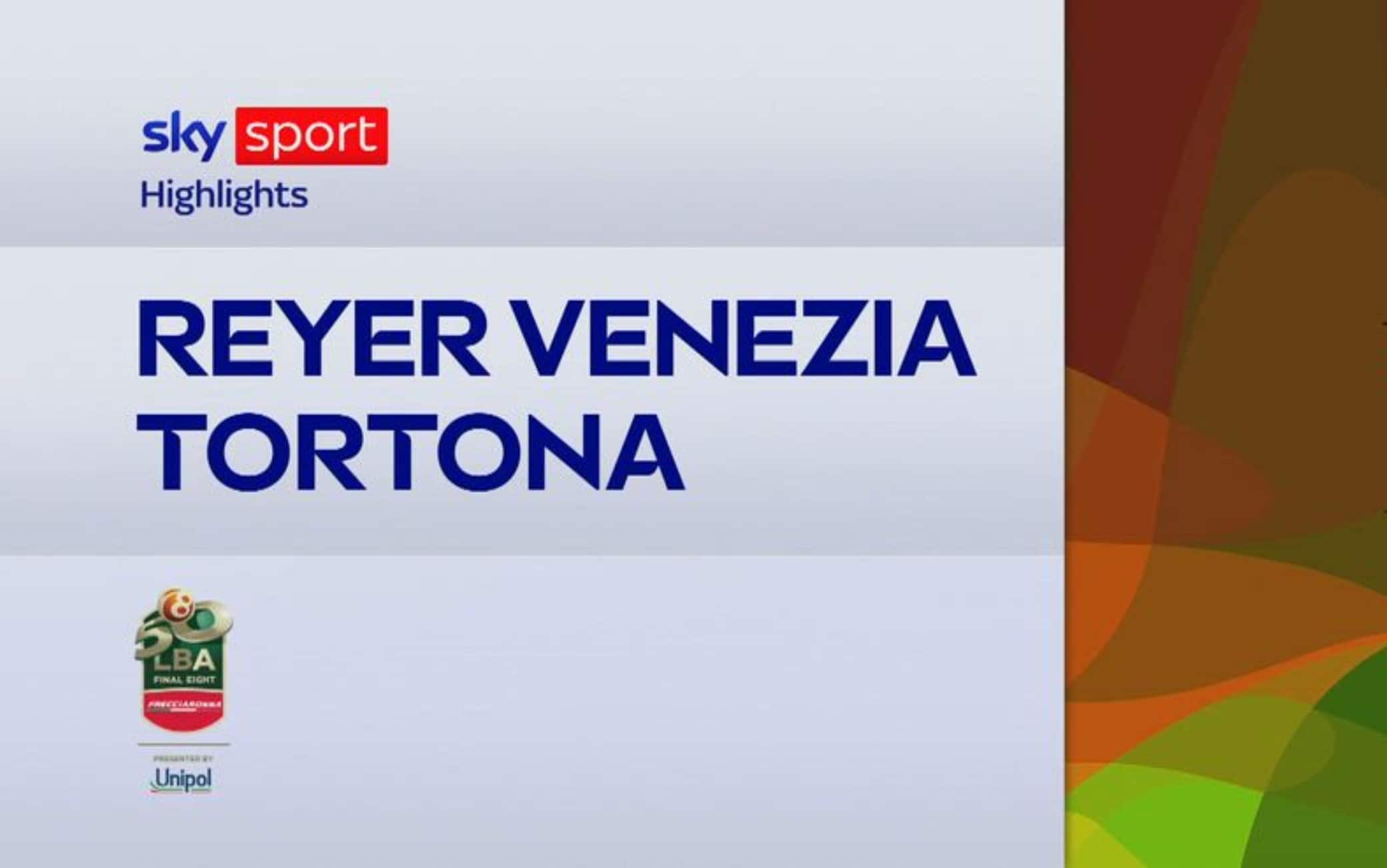Venezia-Tortona 87-95: highlights Coppa Italia