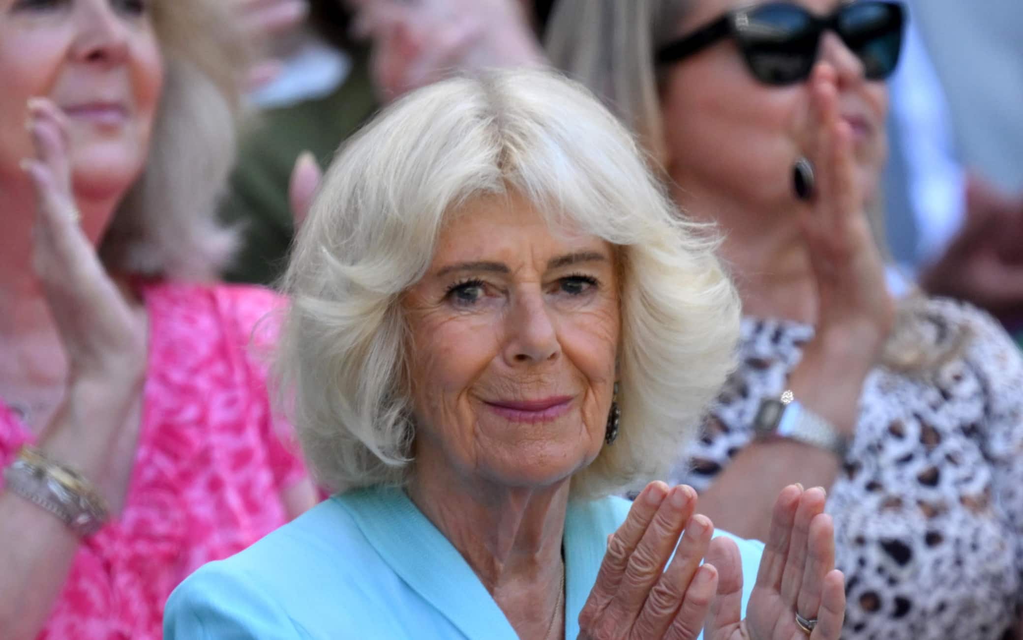 Wimbledon, la Regina Camilla nel Royal Box per i match di Paolini e Cobolli. FOTO