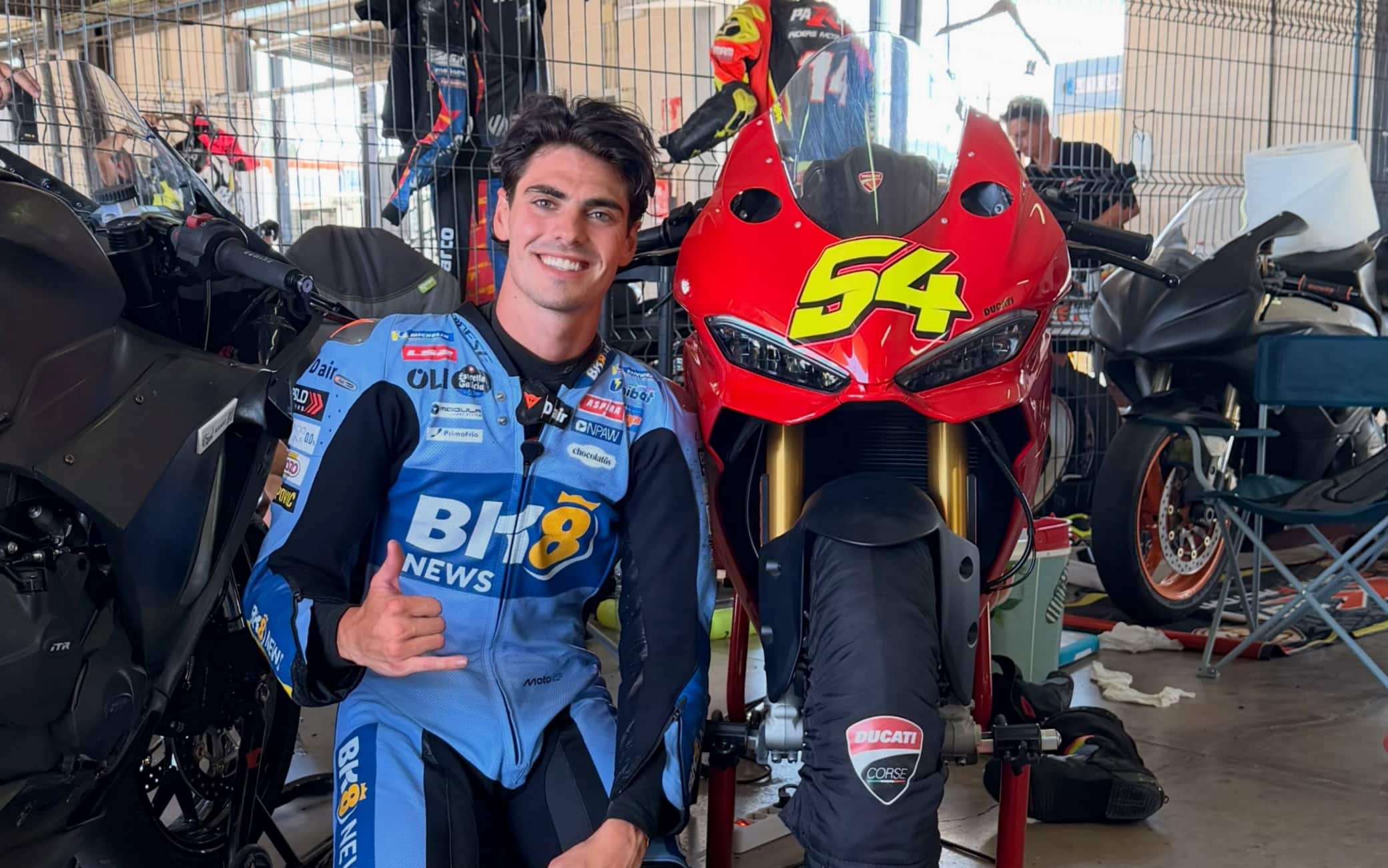 Fermin Aldeguer torna ad allenarsi in pista a Cartagena: possibile rientro ad Aragon