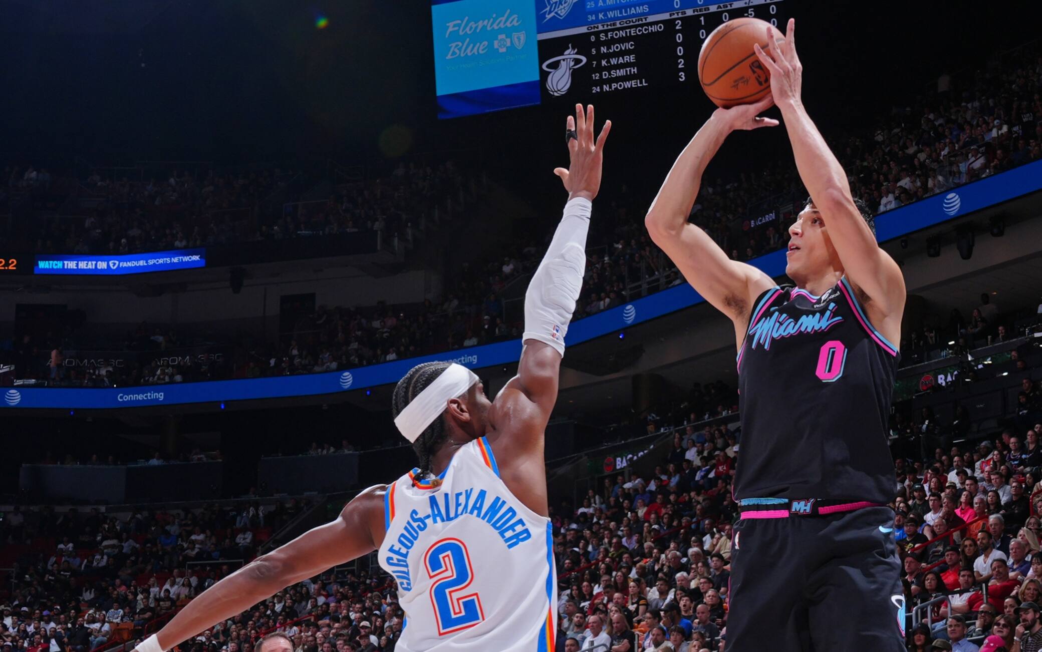 NBA, Simone Fontecchio segna 13 punti e Miami batte OKC in volata. VIDEO