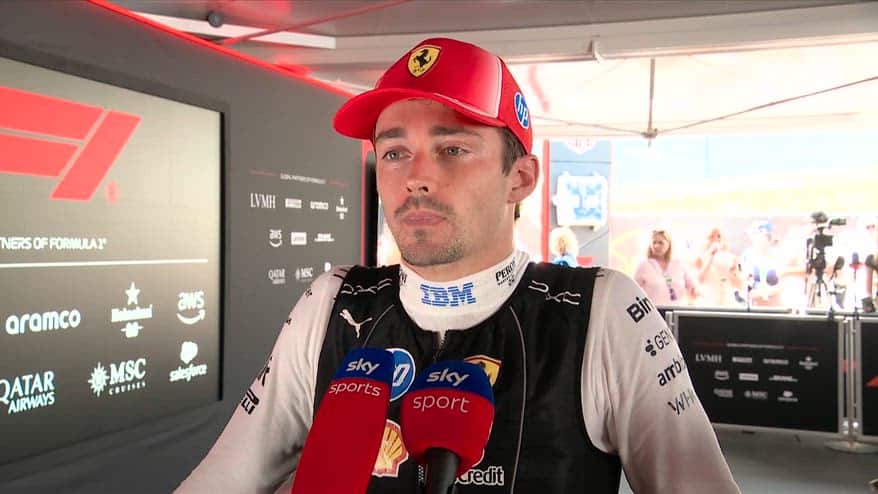 Leclerc: "Faticato tanto, ora testa bassa e lavorare"