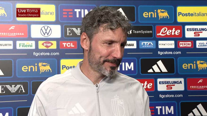Belgio, Van Bommel: "Siamo preparati per dominare il gioco"