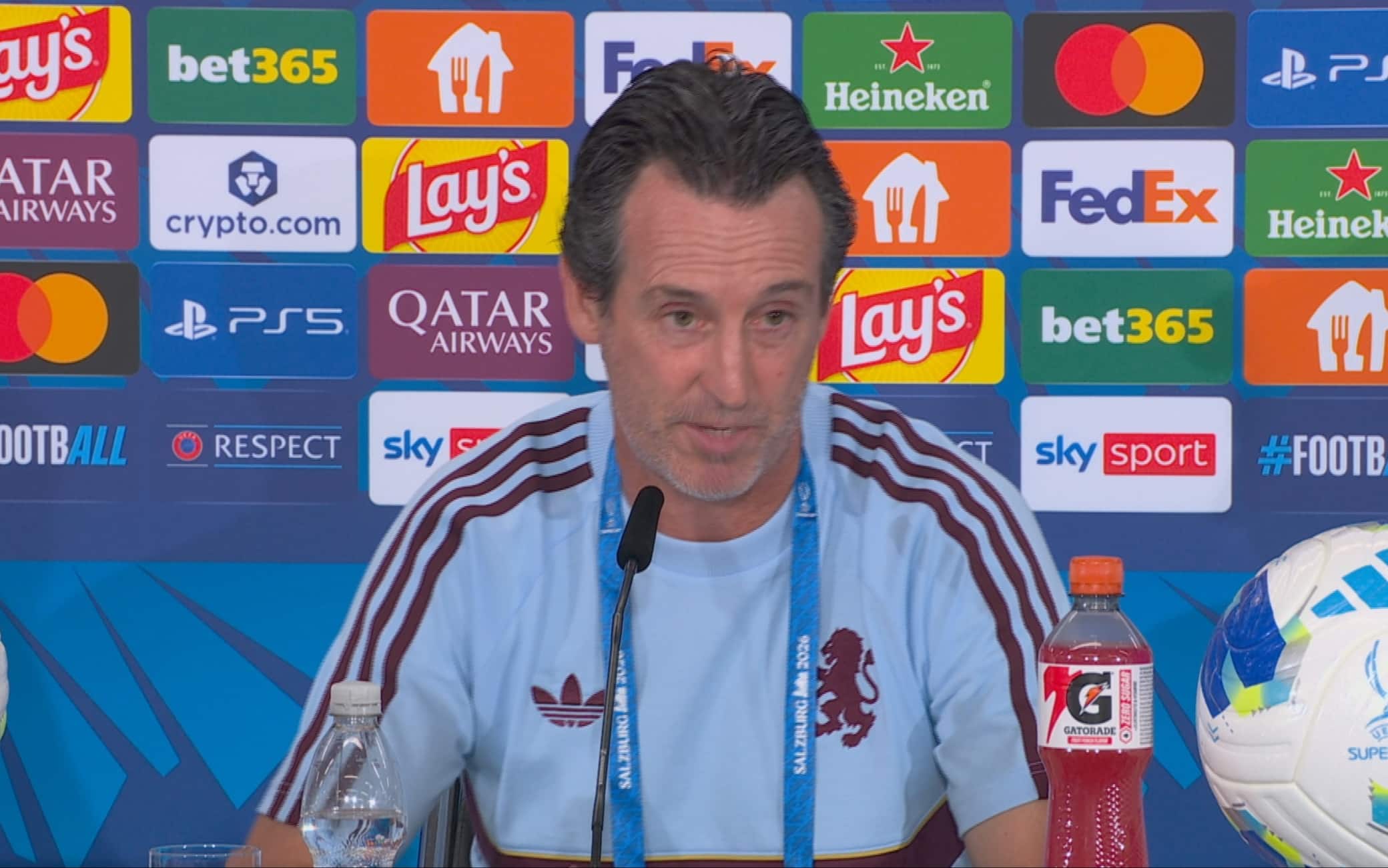 Psg-Aston Villa, Emery: "Luis Enrique è il miglior allenatore che ci sia"