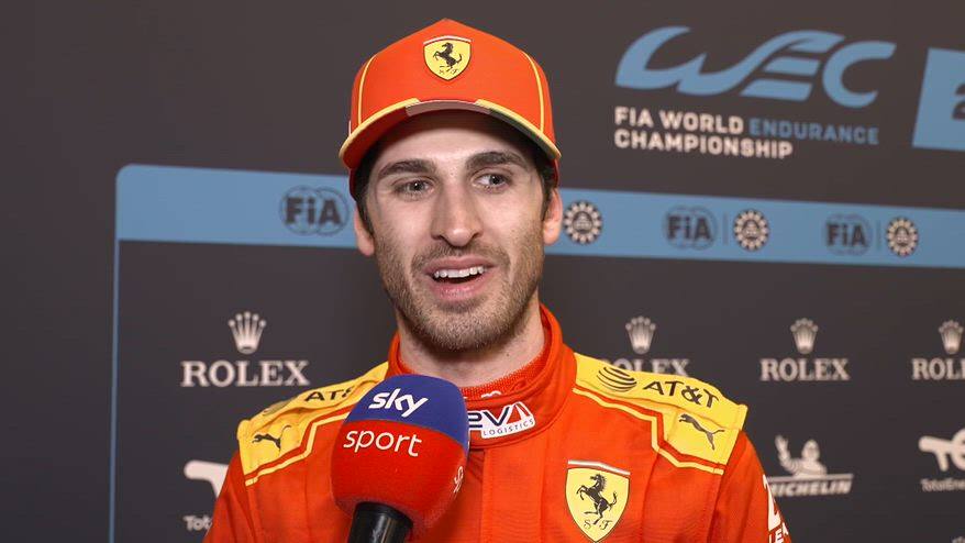 Giovinazzi: "Pole speciale davanti a mia figlia"