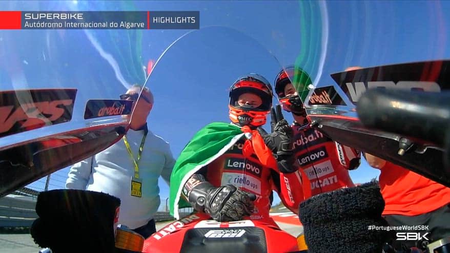 Superbike, round Portogallo: highlights gara 2