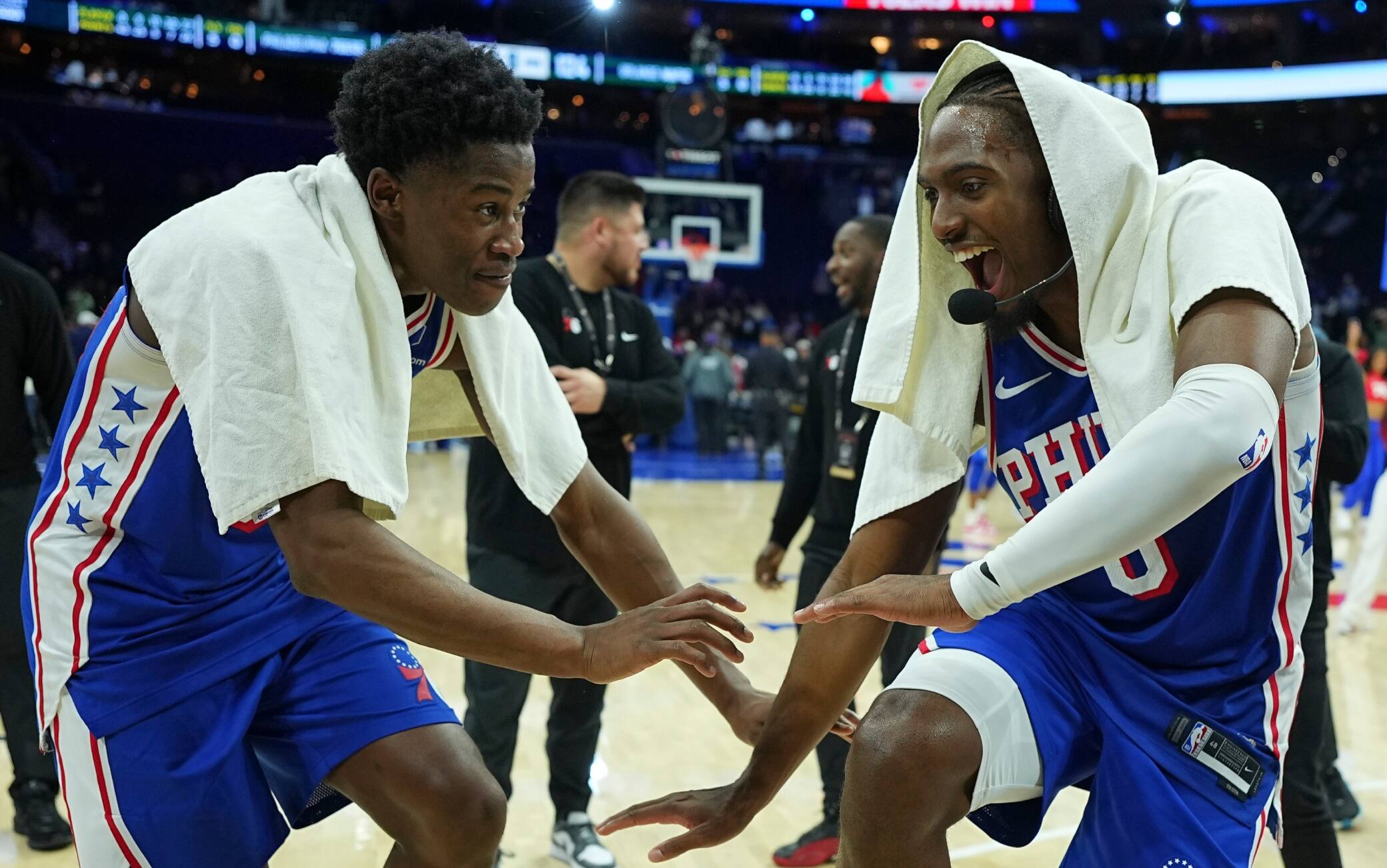 Tyrese Maxey e VJ Edgecombe; prossimo duo meraviglia a Philly?