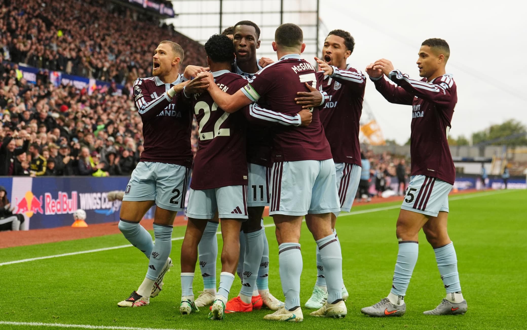Premier League, i risultati dell'ottava giornata: il City perde con l'Aston Villa