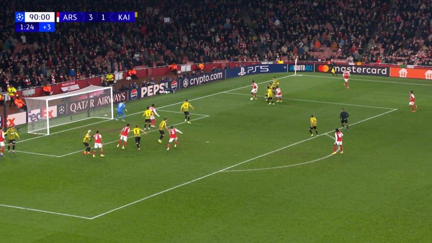 L'Arsenal può persino permettersi di sbagliare questi gol