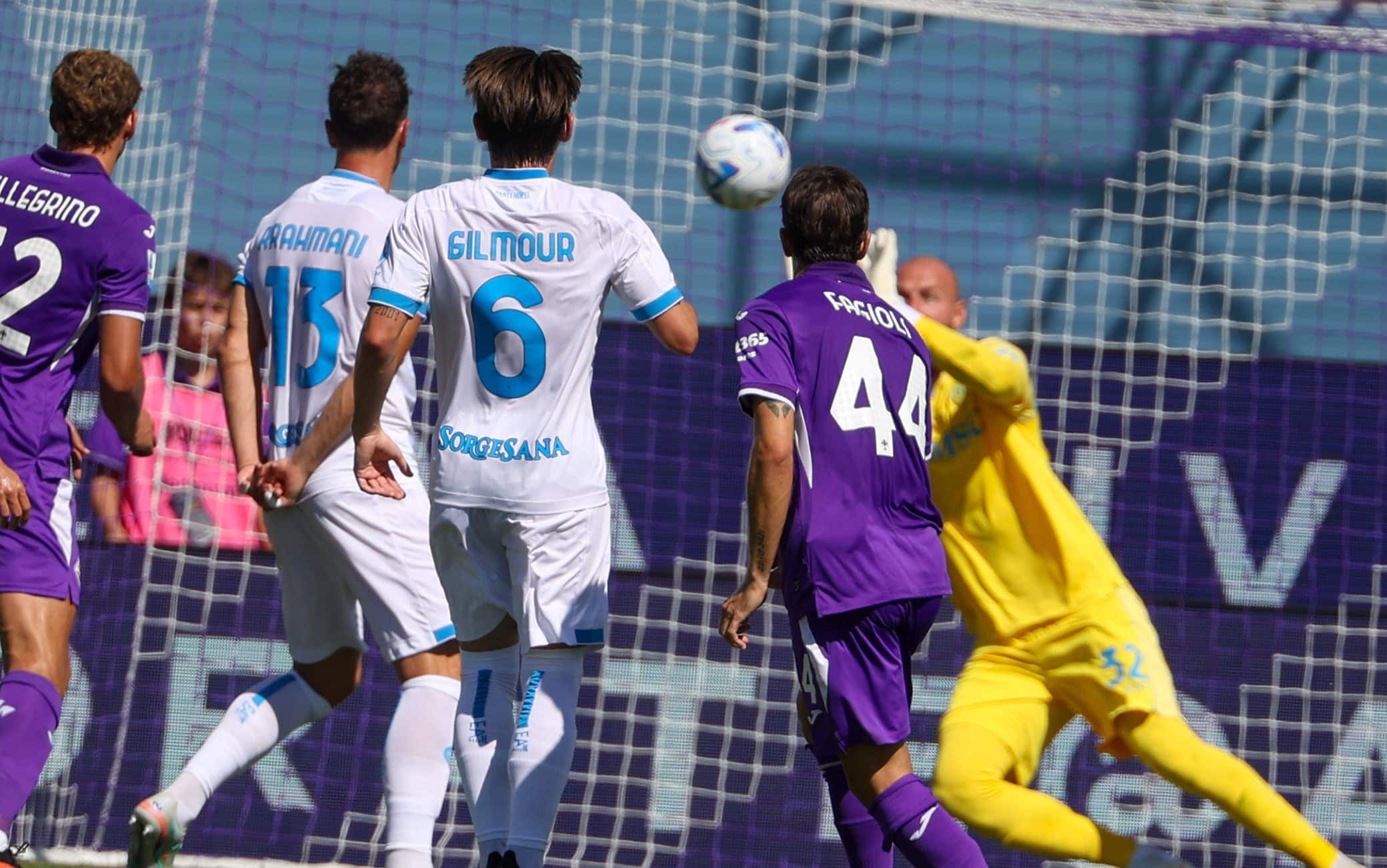 Fiorentina-Napoli 1-1, gol di Gilmour e Jimenez