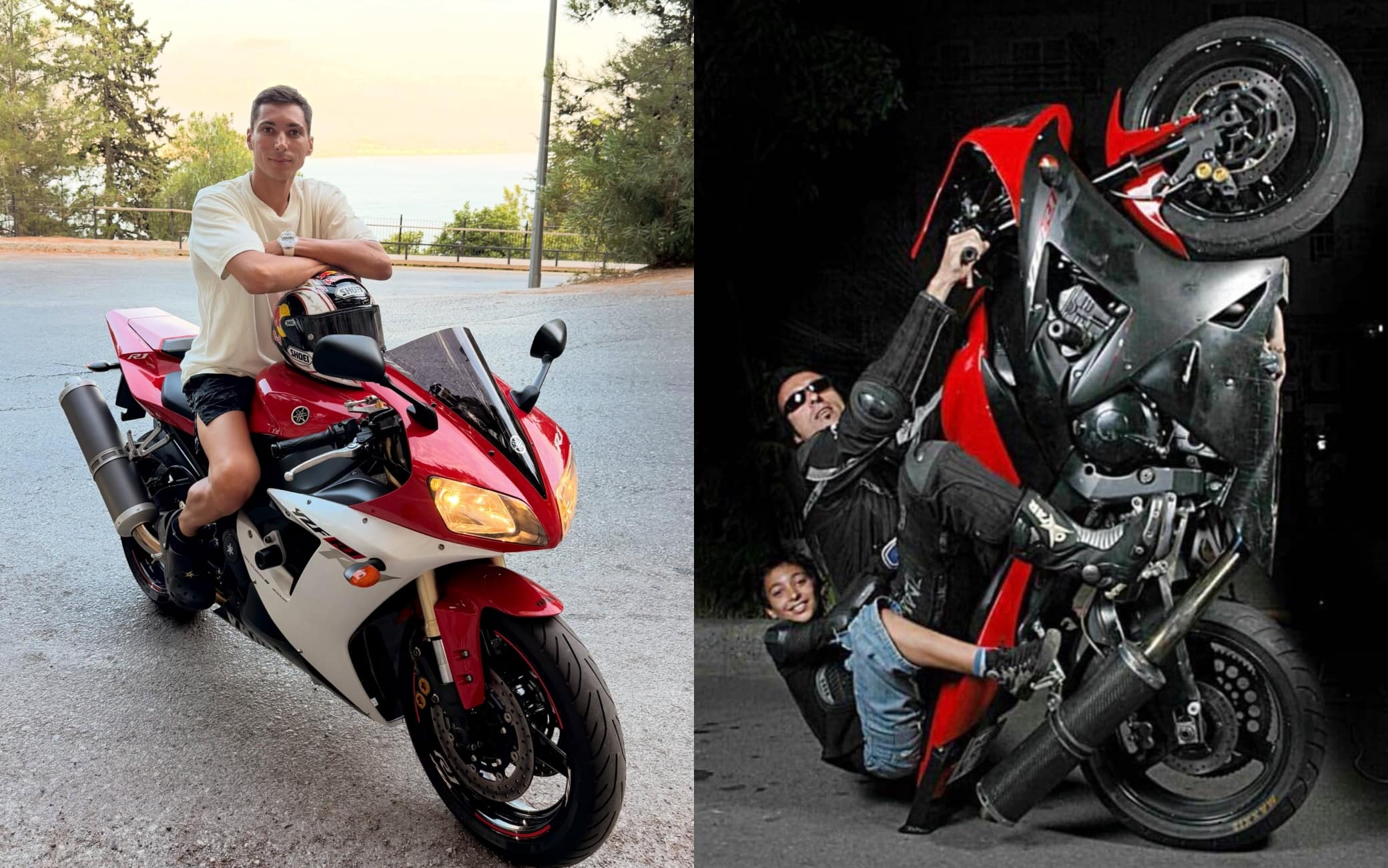 Razgatlioglu, foto strappalacrime sulla Yamaha di papà Arif