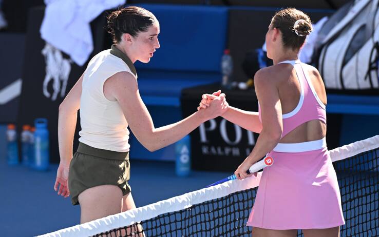 Kostyuk perde il match più lungo dell'Australian Open con la caviglia rotta