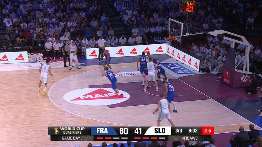 NBA, Wemby show con la Francia: stoppata e schiacciata