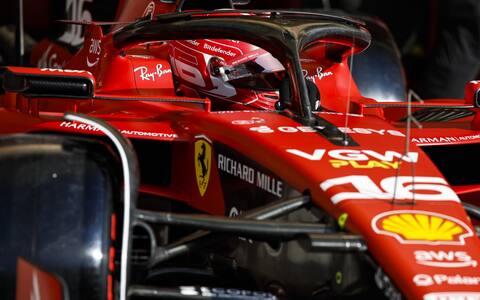 Ferrari, cambio batteria e centralina sulla SF-23 di Leclerc in Bahrain ...