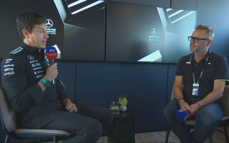 F1, Wolff (Mercedes) a Sky: "A Vasseur e alla Ferrari serve tempo e stabilità per vincere"