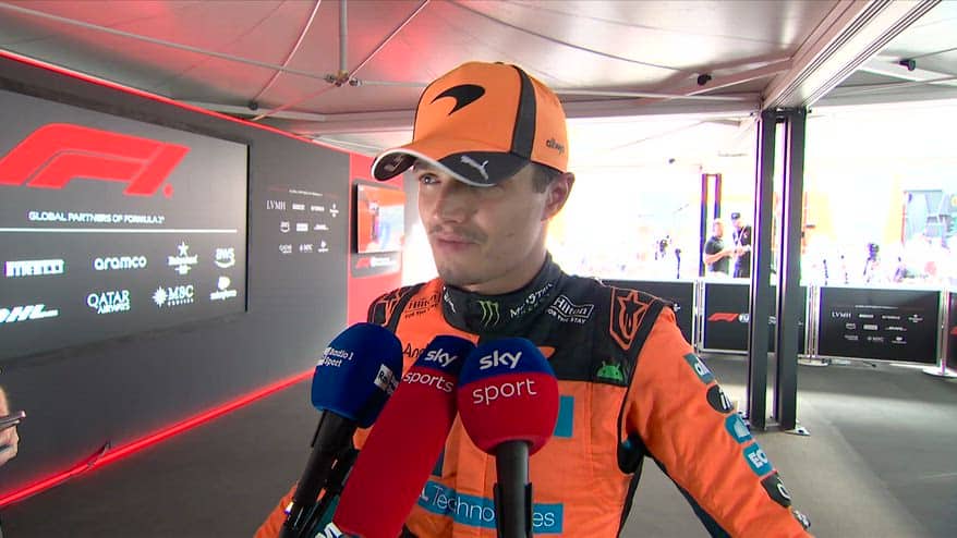Norris: "Una delle mie migliori prestazioni"