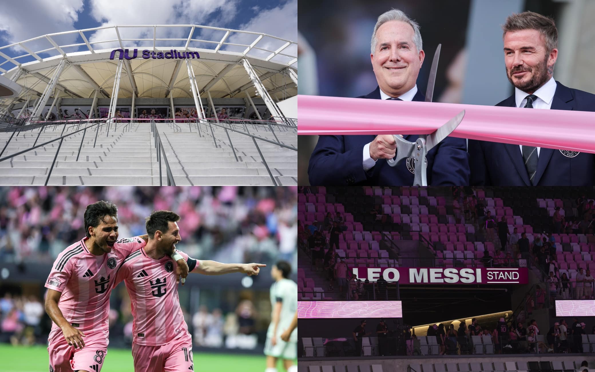 Inter Miami, inaugurato il nuovo stadio: Messi subito in gol. FOTO
