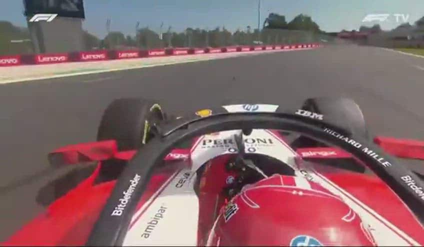 Leclerc, l'audio integrale su Mario Kart: onboard Melbourne