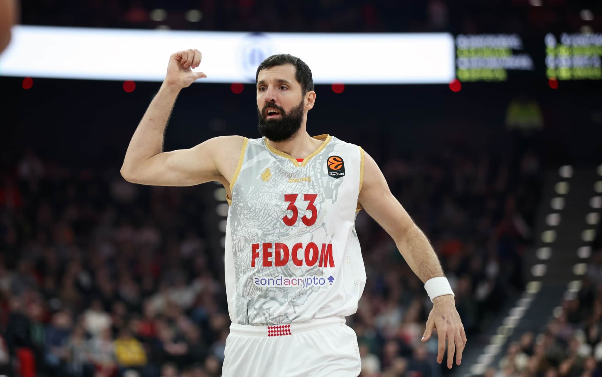 Mirotic in uscita dal Monaco: quattro big di Eurolega inseguono l’ex Olimpia