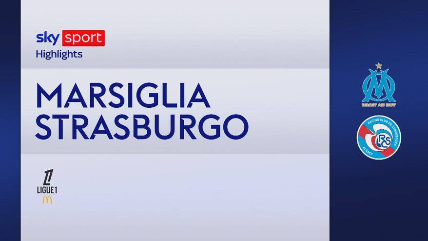 Marsiglia-Strasburgo 2-2: gol e highlights