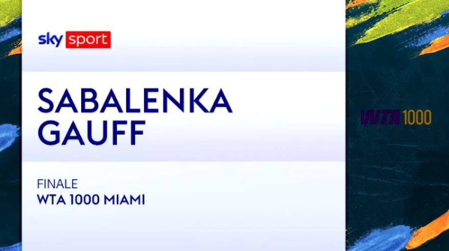 Sabalenka-Gauff: highlights Wta Miami. VIDEO
