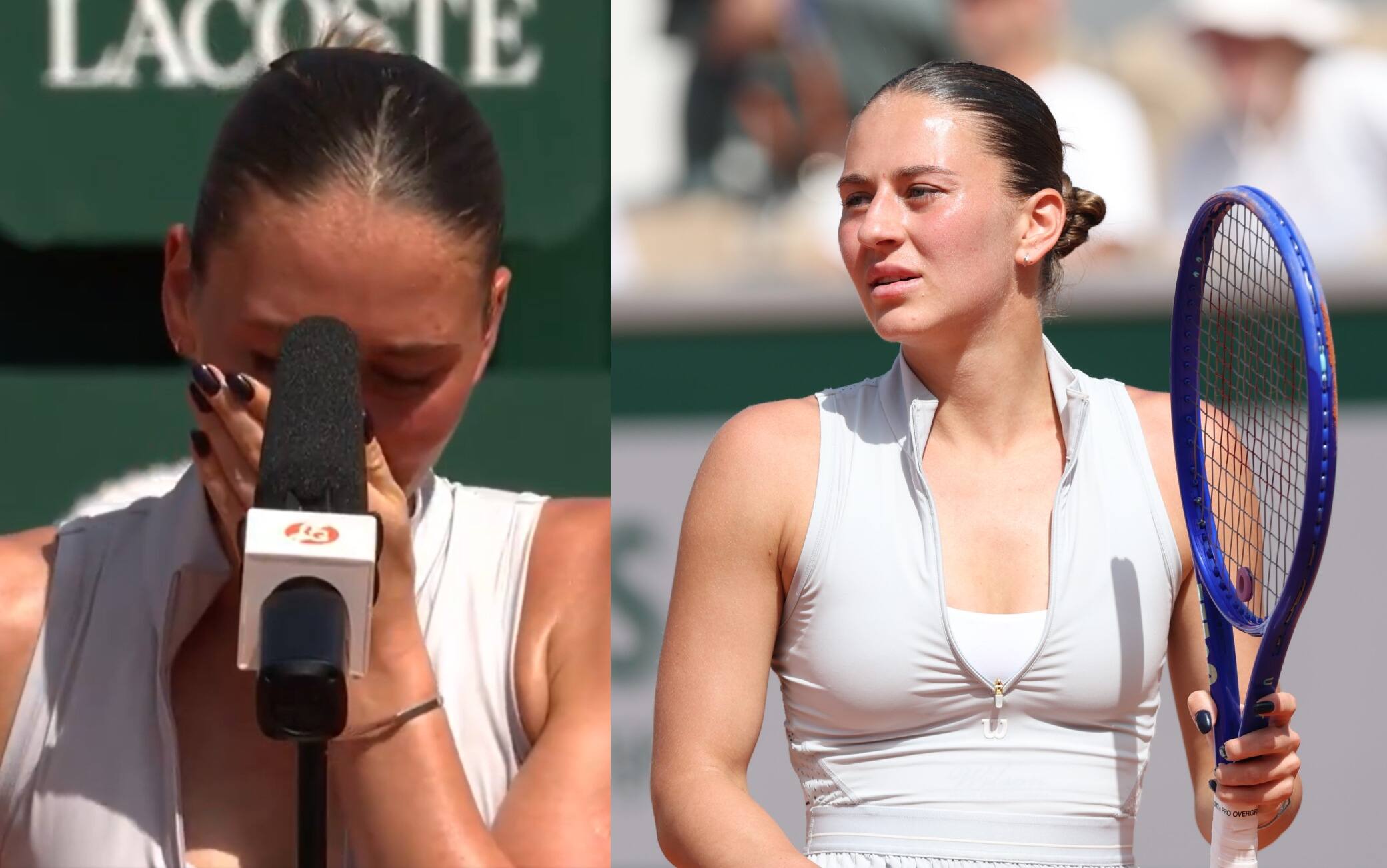Roland Garros, Kostyuk in lacrime: “Caduto un missile vicino casa dei miei genitori”