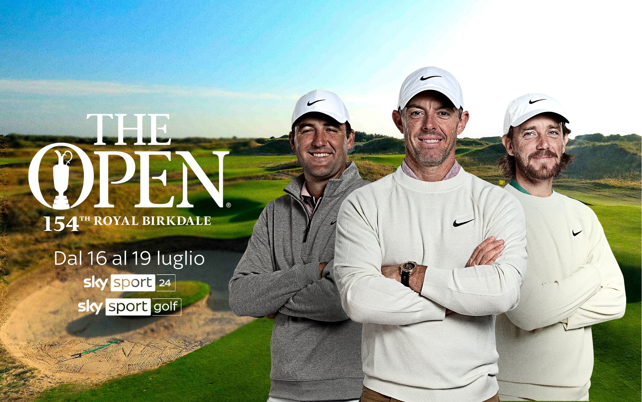 The Open Championship, l'ultimo Major della stagione su Sky