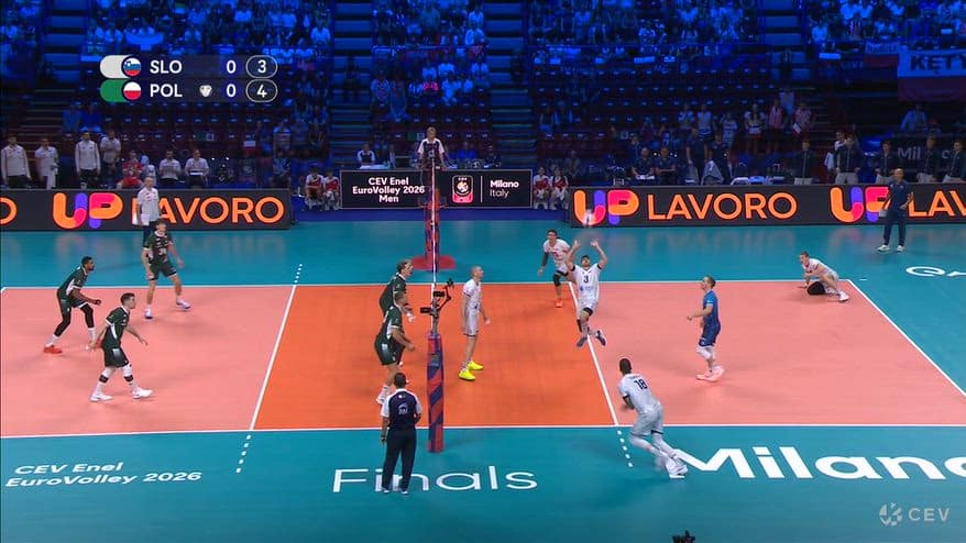 Europei di volley, Slovenia-Polonia 0-3: gli highlights