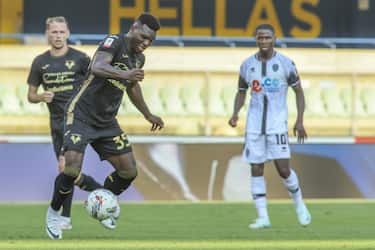 Italian football Coppa Italia match - Hellas Verona FC vs Cesena FC