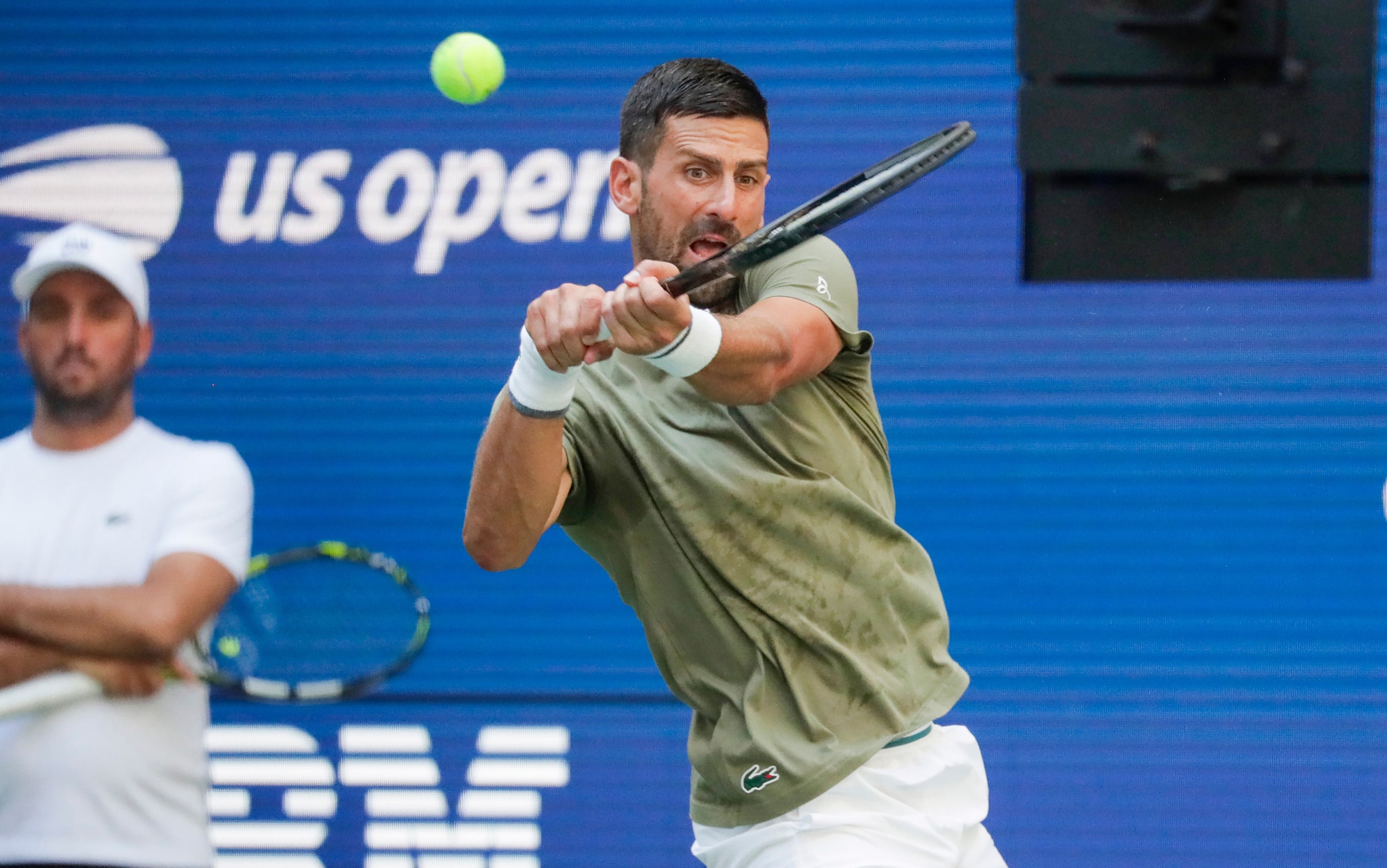 Djokovic e Zverev si allenano insieme in vista degli Us Open. VIDEO