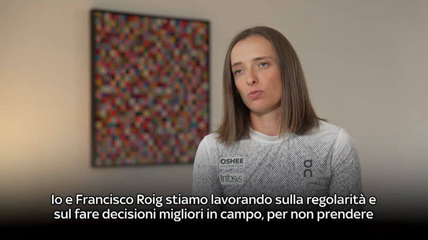 Swiatek: "La settimana con Nadal è stata bellissima"
