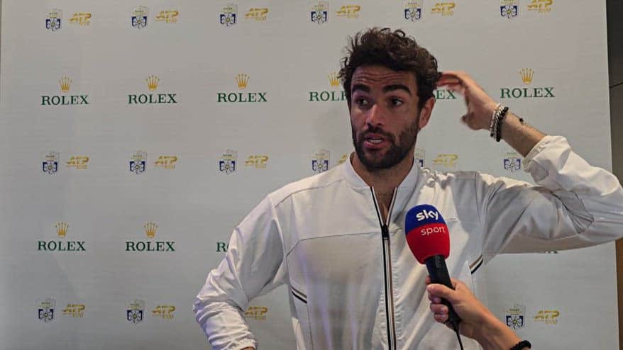 Berrettini: "Spero di rimanere un altro po' a Shanghai"