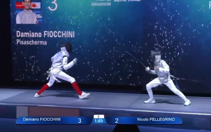 Scherma, primo check arbitrale in diretta durante 'Gran Premio Giovanissimi' a Riccione