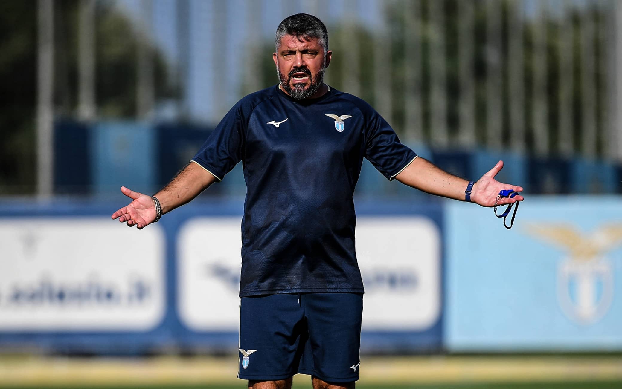 Lazio, Gattuso: "Taylor? Dopo 30 minuti per me era tutto finito". VIDEO