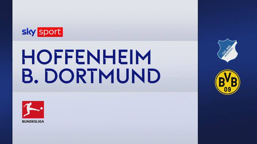 Hoffenheim-Borussia Dortmund 2-1: gol e highlights