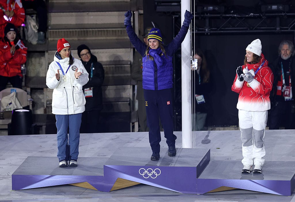 Il podio della 50km femminile