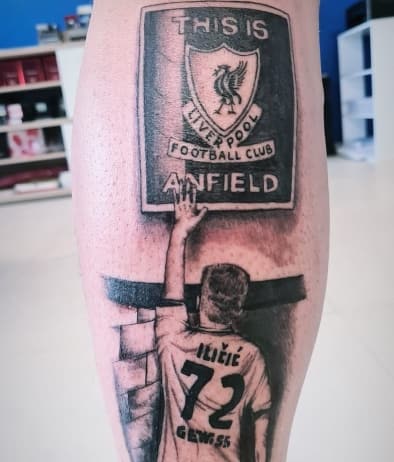 Il tatuaggio di Ilicic