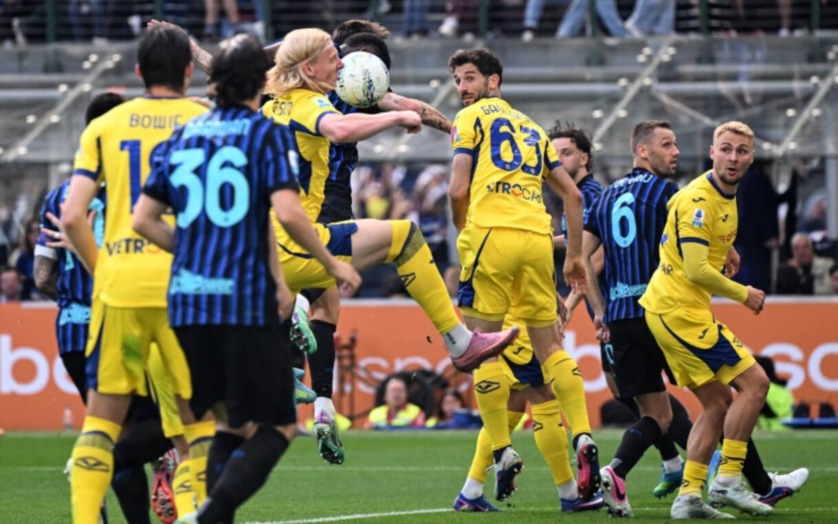I tifosi dell’Inter durante la sfida col Verona