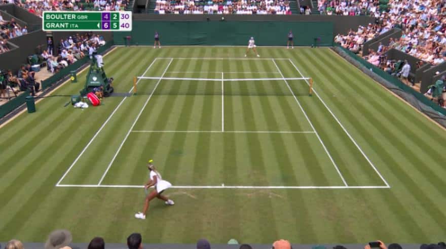 Grant, 1^ vittoria in uno Slam: il match point con Boutler
