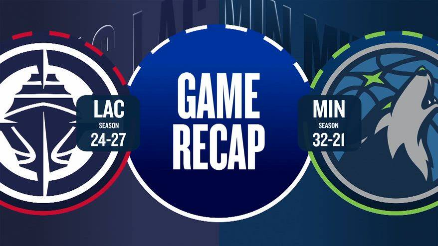 NBA Highlights: Minnesota-LA Clippers 96-115