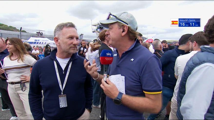 Horner: "La MotoGP mi emoziona, tifo M.Marquez"