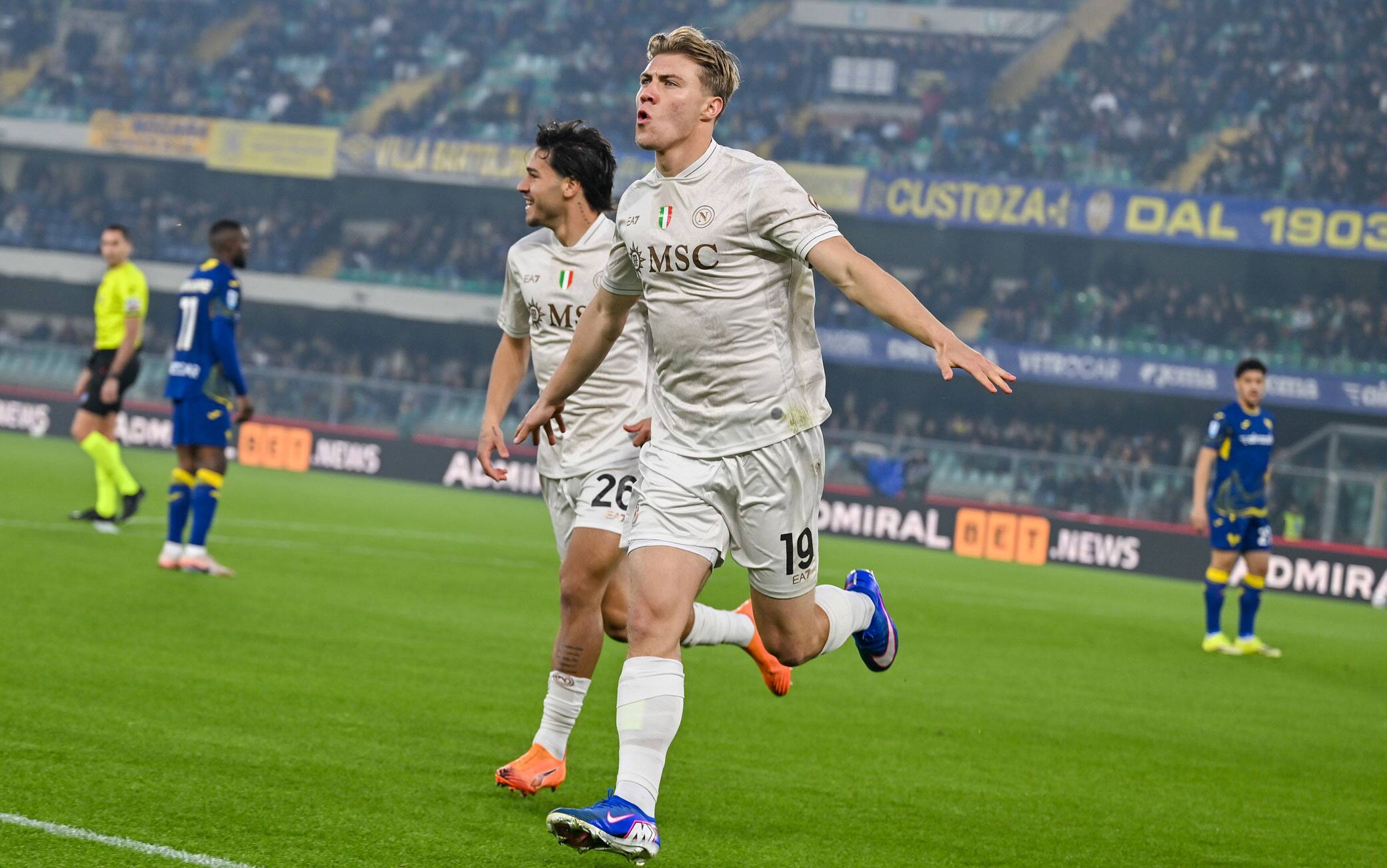 Rasmus Hojlund: "A Napoli ho ritrovato la gioia di giocare"