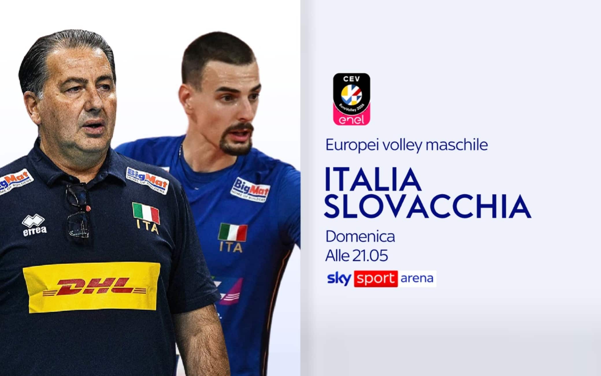 Italia-Slovacchia in tv e streaming: dove vedere la partita degli Europei di volley