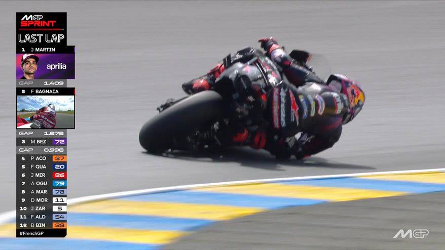 GP Francia, Martin domina la Sprint: l'ultimo giro a Le Mans