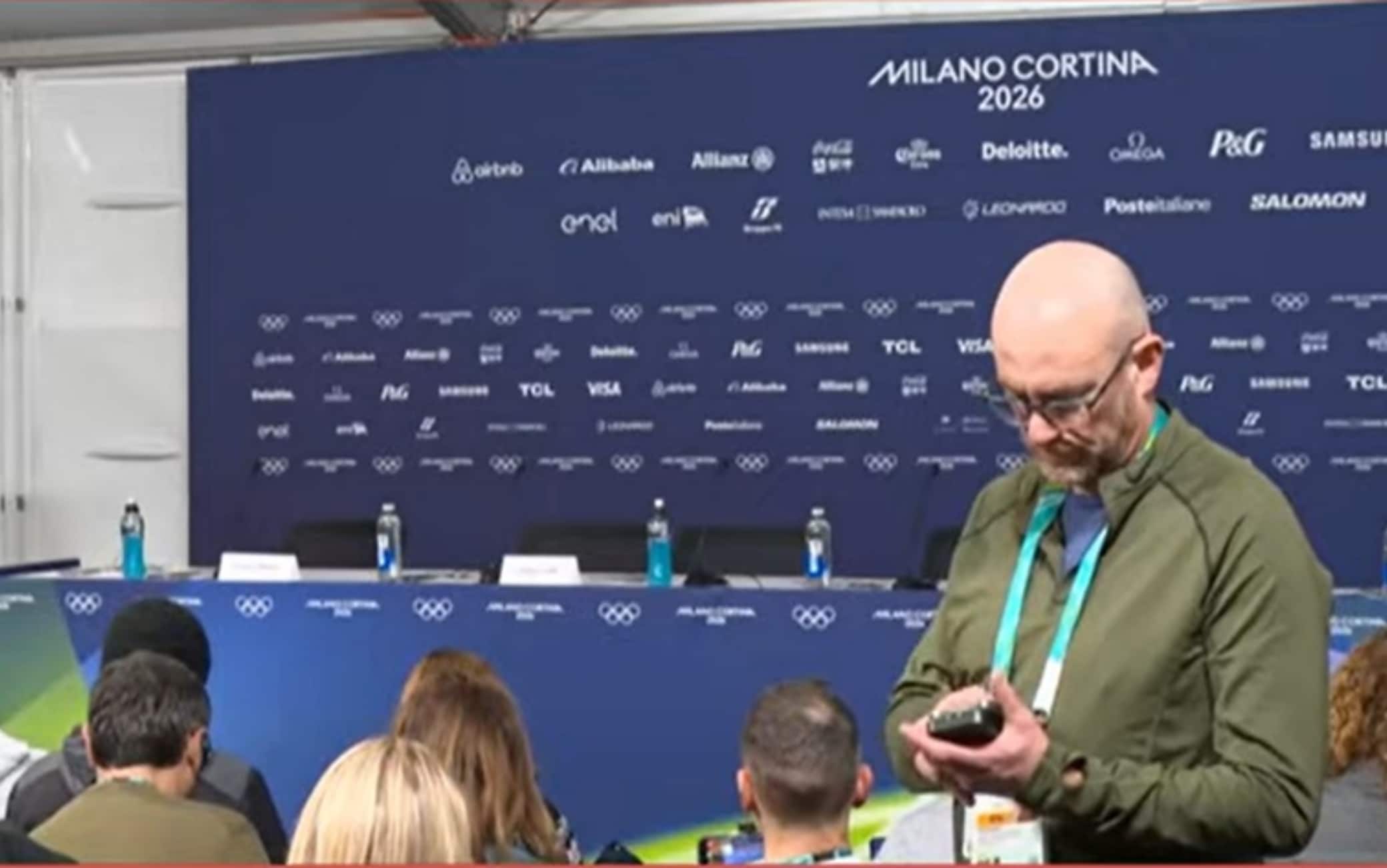 Attesa per la conferenza stampa di Vonn