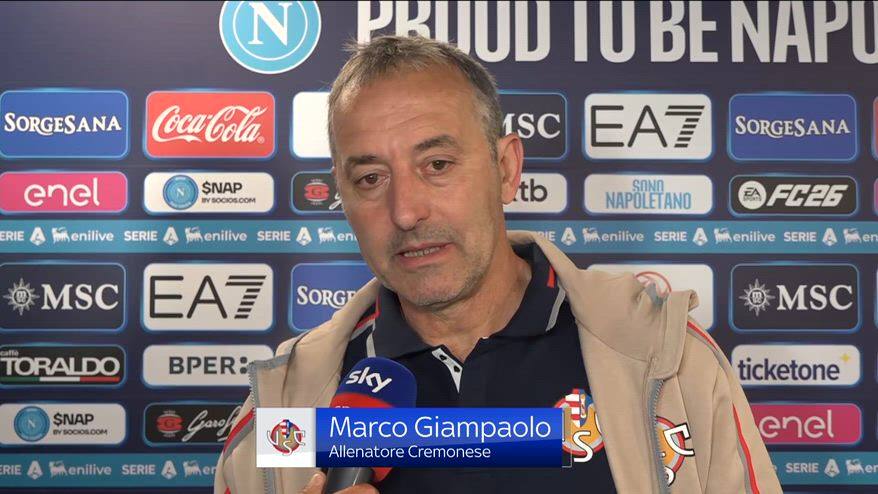 Giampaolo: "Il gol all'inizio ti mette in salita la partita"