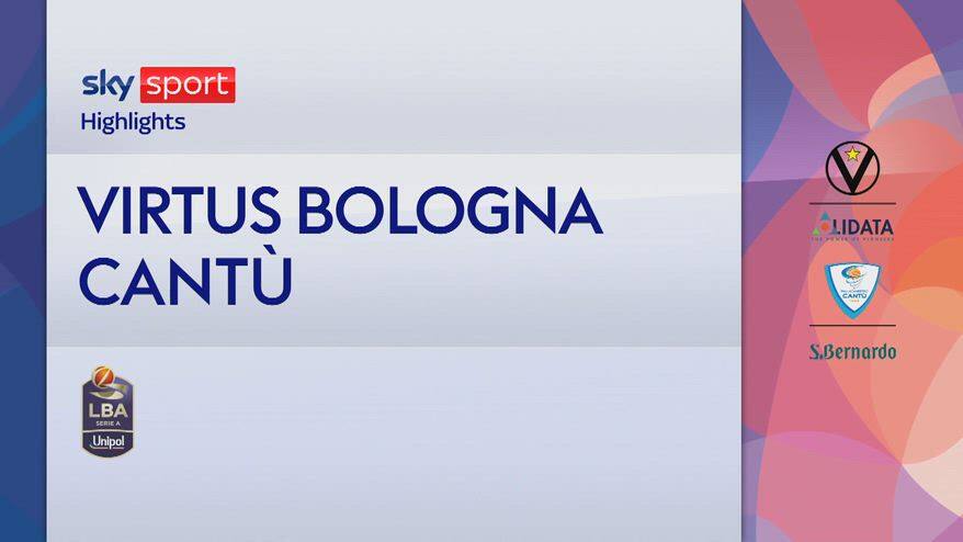 Virtus Bologna-Cantù 89-79: highlights Serie A