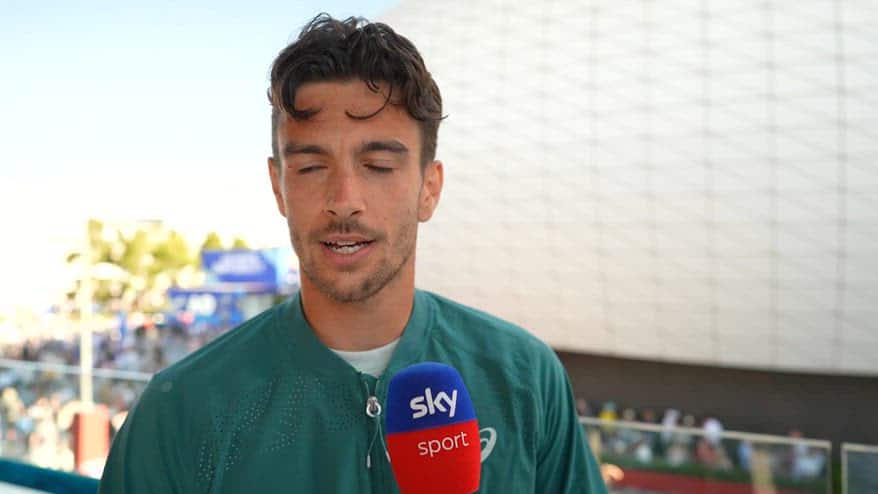 Musetti: "Speravo di arrivare al match con Sonego"