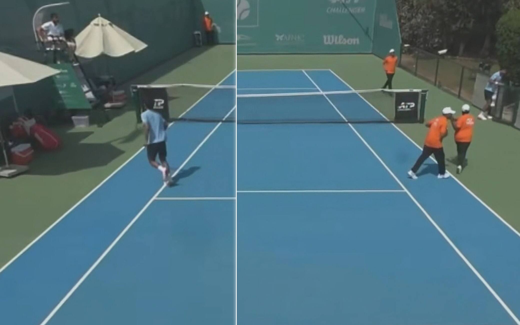 Tennis, allarme missili Iran al Challenger di Fujairah: la fuga nel video