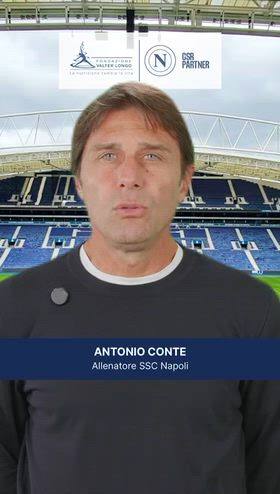 Napoli e Conte con la fondazione Valter Longo contro obesità