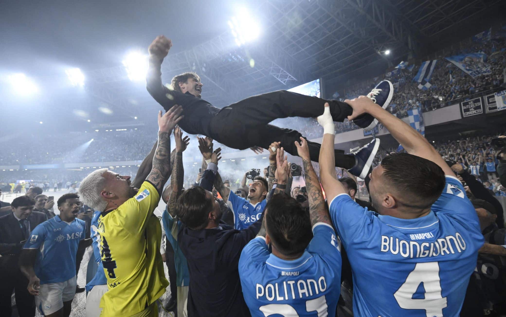 Panchina d'Oro 2024/25: Antonio Conte vince per la quinta volta. Tutti i premiati